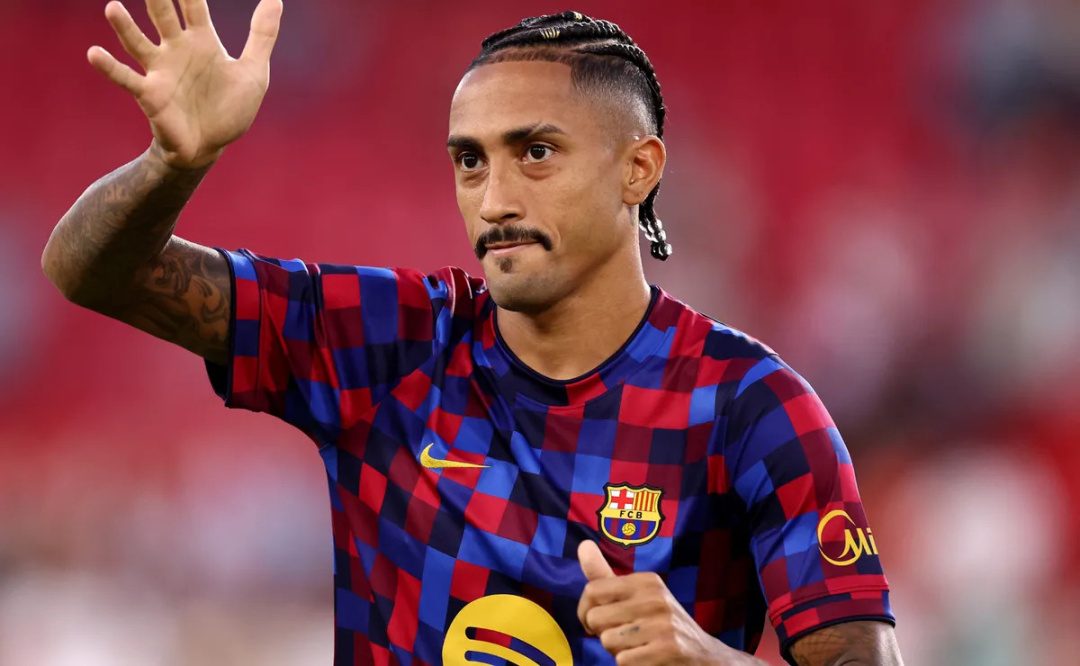 Raphinha sidelined for Barcelona's crucial Champions League clash