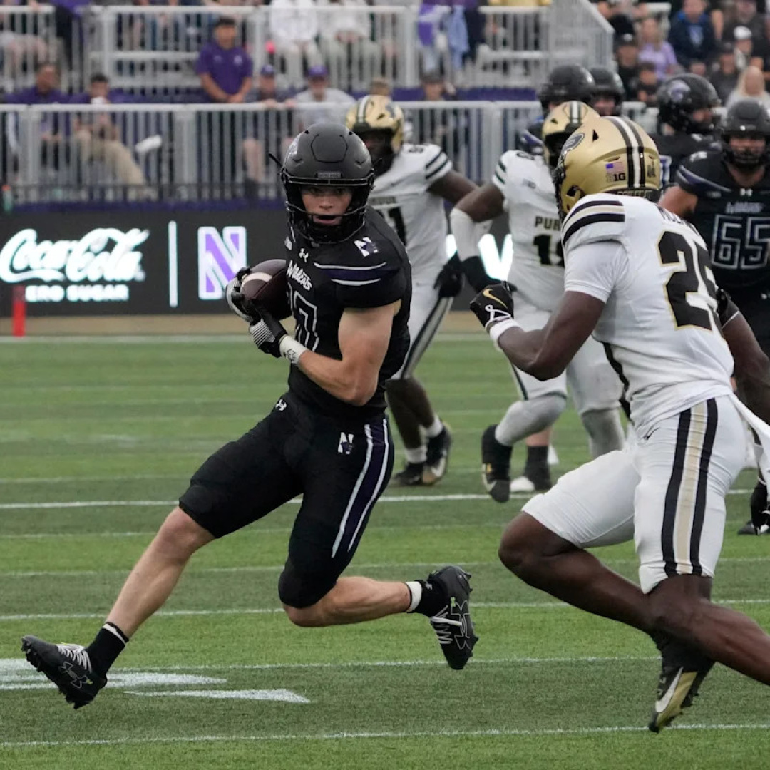 Griffin Wilde's emotional return as Northwestern faces South Dakota State