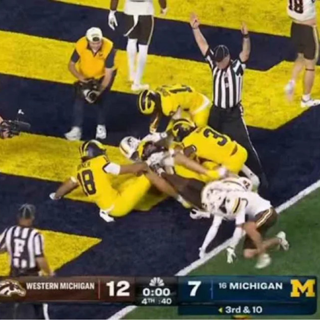 Michigan's Hail Mary Victory Over Western Michigan Sparks Outrage
