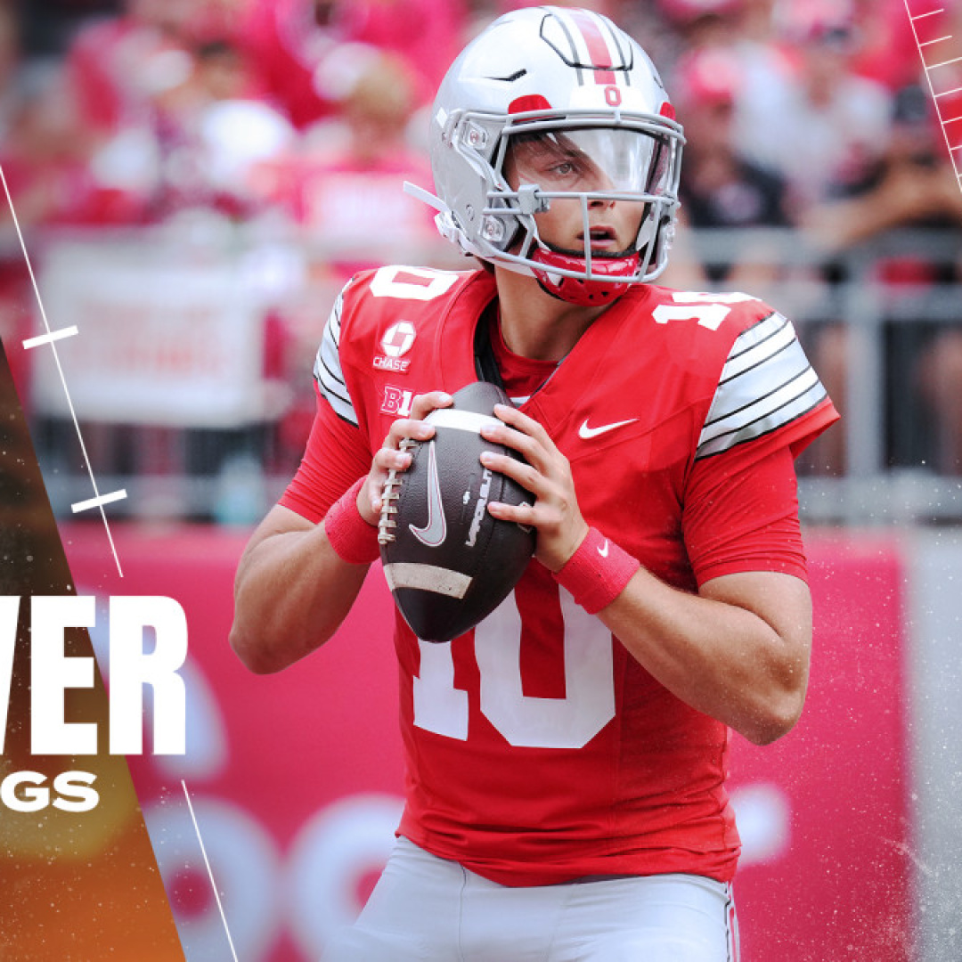 Ohio State and Texas Lead College Football Power Rankings After Week 1