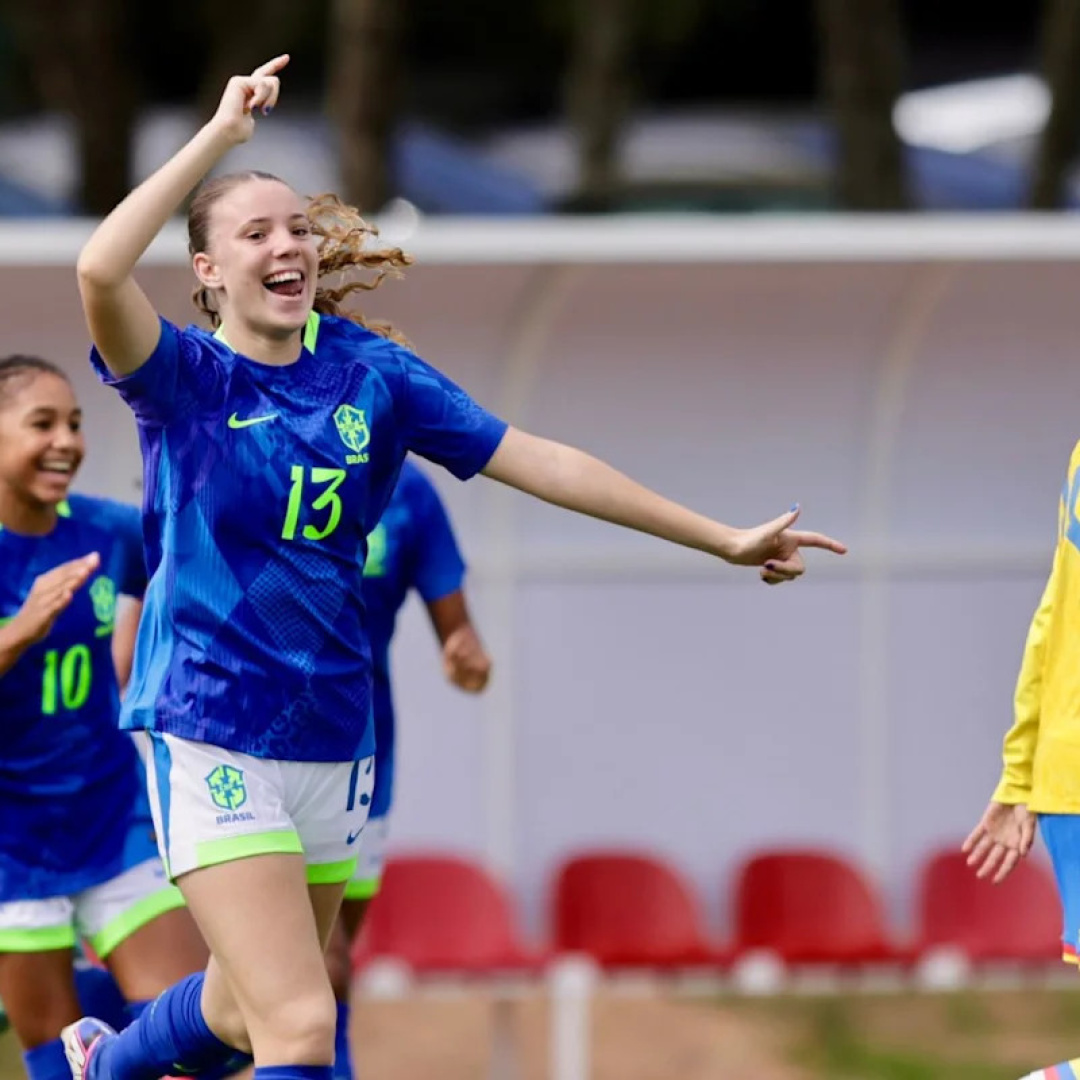 Brazil's U15 Women Triumph Over Colombia 4-2 in Liga Evolução