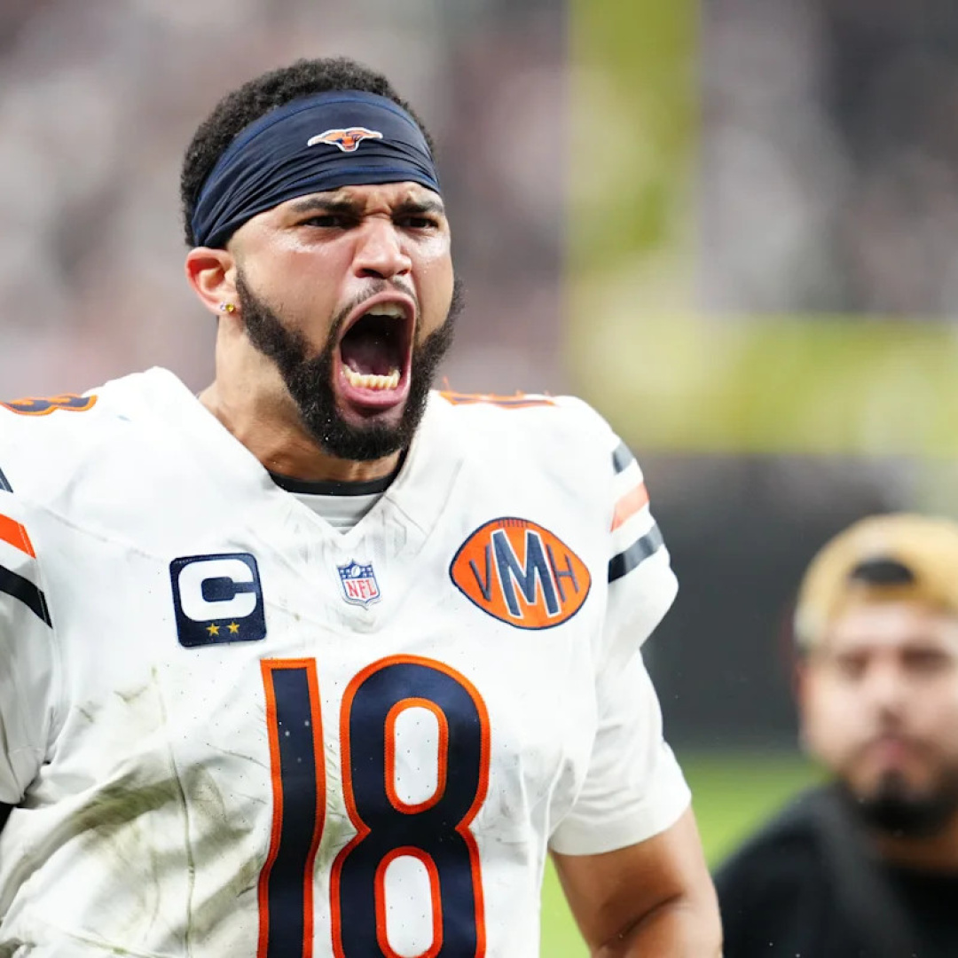 Caleb Williams' poise shines in tight games, says Bears OC Press Taylor