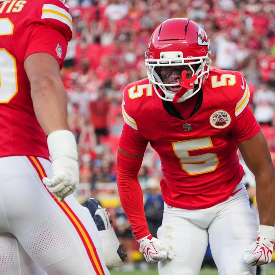 Chiefs rookie Mansoor Delane shines briefly before shoulder injury