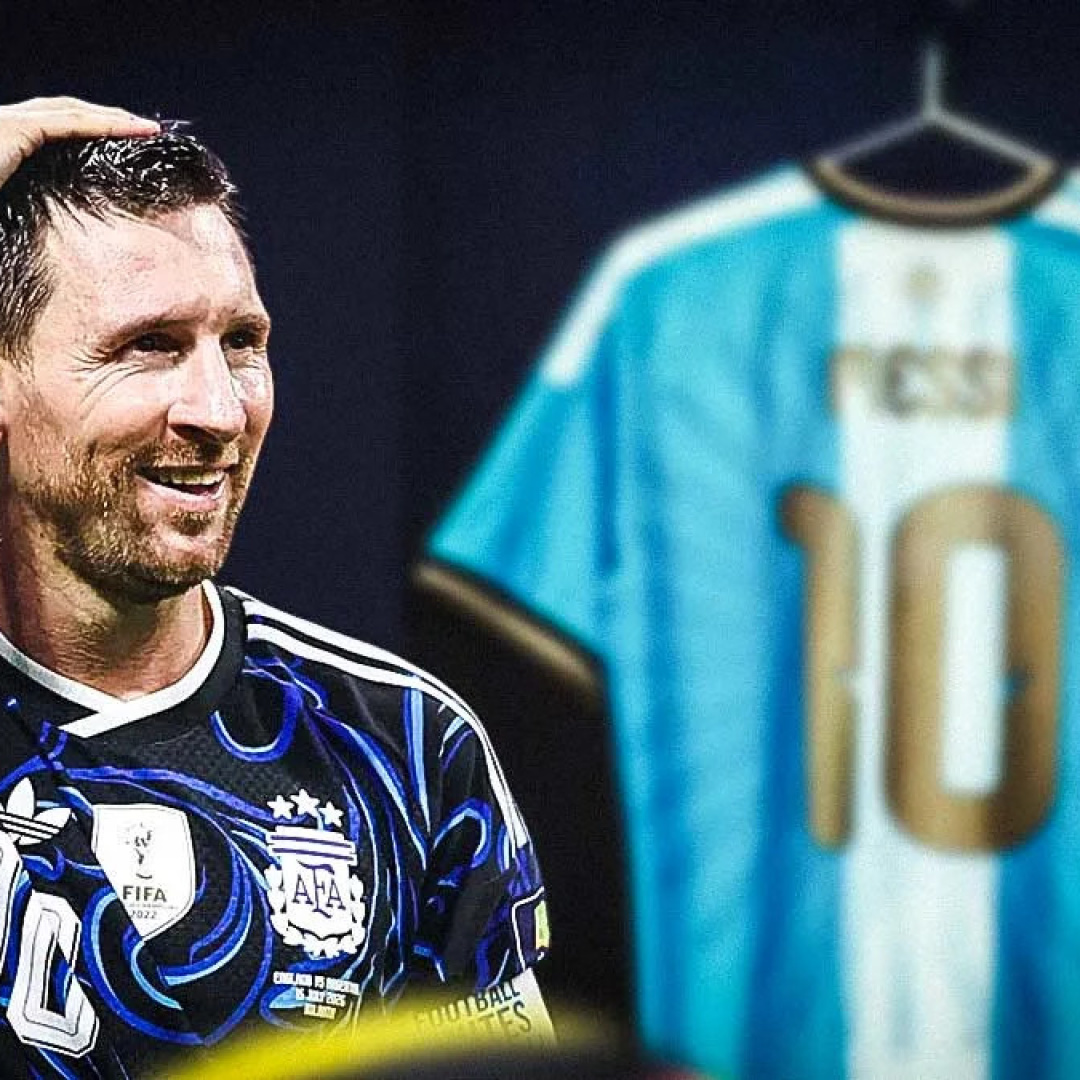 Argentina Honors Messi with Special Jersey for Retirement Match