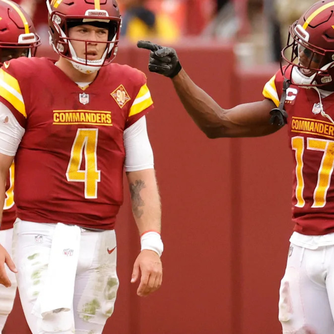 Terry McLaurin and Taylor Heinicke: A Reunion at Northwest Stadium